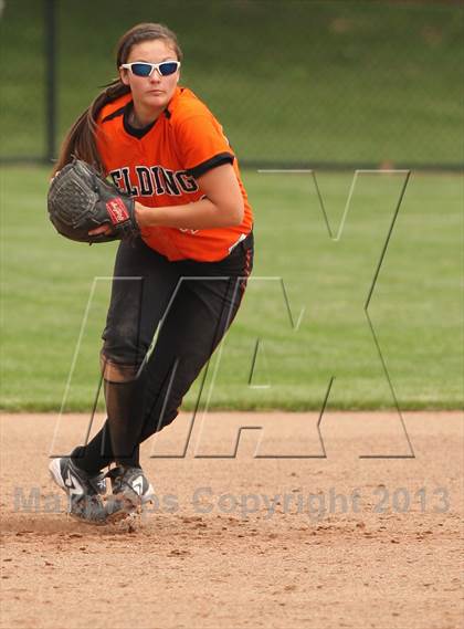 Thumbnail 3 in Belding vs Grand Rapids Christian (MHSAA Division 2 Regional Playoff) photogallery.