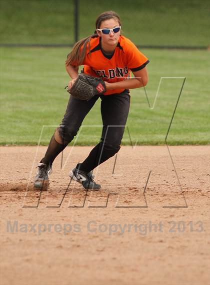 Thumbnail 2 in Belding vs Grand Rapids Christian (MHSAA Division 2 Regional Playoff) photogallery.