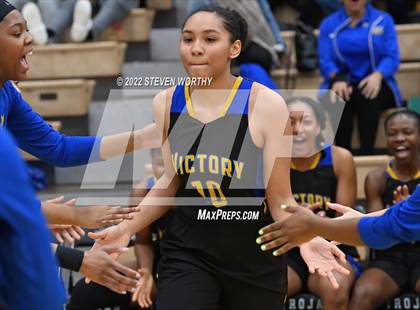 Thumbnail 3 in Grace Christian vs. Victory Christian Center (NCISAA 1A State Championship) photogallery.