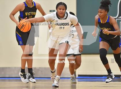 Thumbnail 1 in Grace Christian vs. Victory Christian Center (NCISAA 1A State Championship) photogallery.