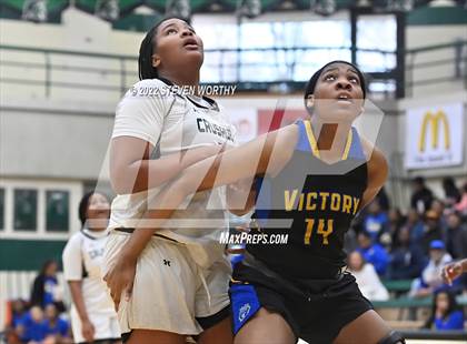 Thumbnail 3 in Grace Christian vs. Victory Christian Center (NCISAA 1A State Championship) photogallery.