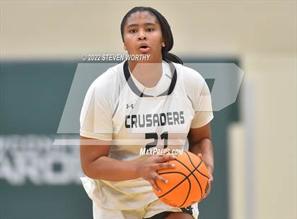 Thumbnail 2 in Grace Christian vs. Victory Christian Center (NCISAA 1A State Championship) photogallery.