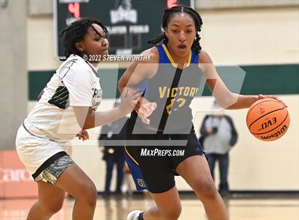Thumbnail 3 in Grace Christian vs. Victory Christian Center (NCISAA 1A State Championship) photogallery.