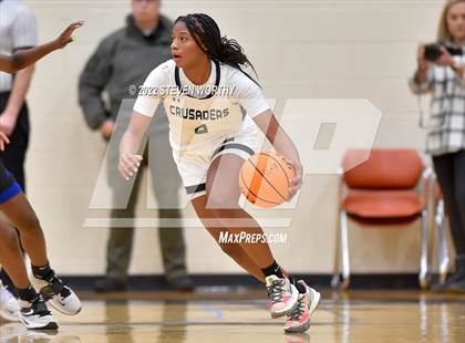 Thumbnail 2 in Grace Christian vs. Victory Christian Center (NCISAA 1A State Championship) photogallery.