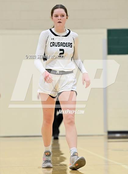 Thumbnail 2 in Grace Christian vs. Victory Christian Center (NCISAA 1A State Championship) photogallery.