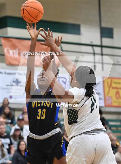 Thumbnail 2 in Grace Christian vs. Victory Christian Center (NCISAA 1A State Championship) photogallery.