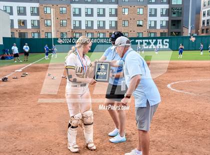 Thumbnail 2 in Neches vs. Jonesboro (UIL 1A Softball Final) photogallery.