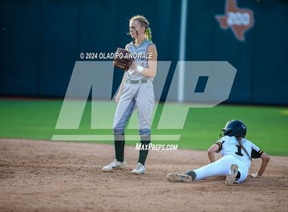 Thumbnail 3 in Neches vs. Jonesboro (UIL 1A Softball Final) photogallery.