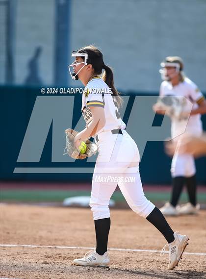 Thumbnail 2 in Neches vs. Jonesboro (UIL 1A Softball Final) photogallery.