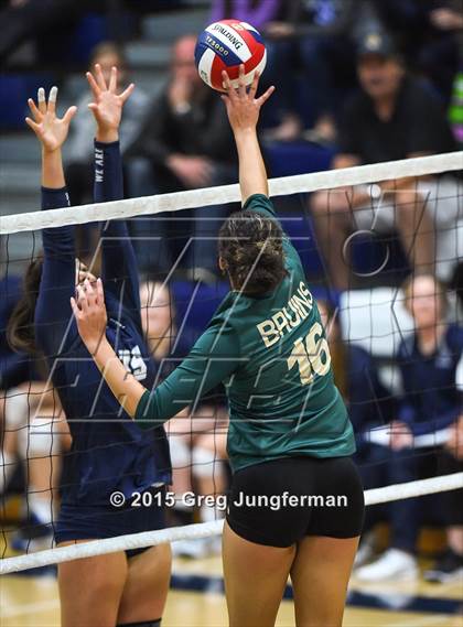 Thumbnail 1 in St. Patrick-St. Vincent @ Marin Catholic (CIF NCS D4 Championship) photogallery.