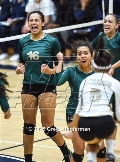 Thumbnail 3 in St. Patrick-St. Vincent @ Marin Catholic (CIF NCS D4 Championship) photogallery.