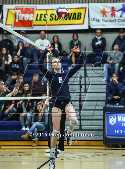 Thumbnail 3 in St. Patrick-St. Vincent @ Marin Catholic (CIF NCS D4 Championship) photogallery.