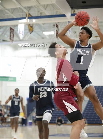 Thumbnail 3 in Phelps vs. Our Saviour Lutheran (Metro Classic) photogallery.