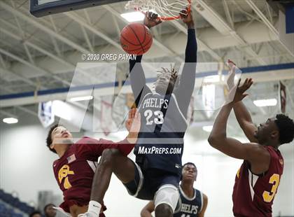 Thumbnail 2 in Phelps vs. Our Saviour Lutheran (Metro Classic) photogallery.