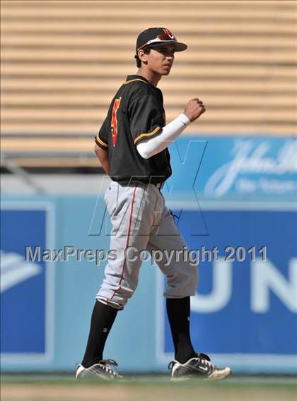 Thumbnail 1 in Palm Desert vs. Bishop Amat (CIF SS D4 Final) photogallery.