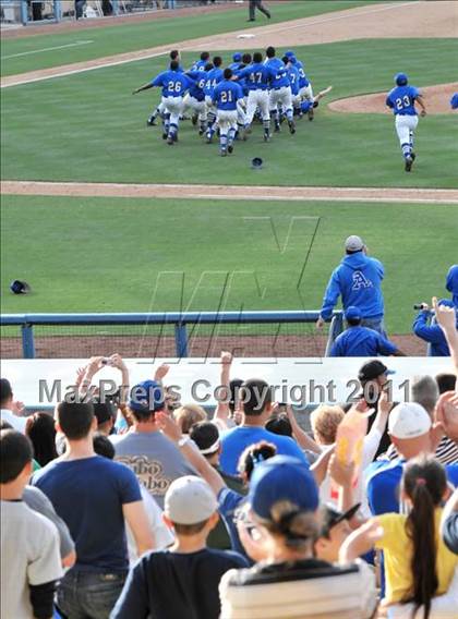 Thumbnail 1 in Palm Desert vs. Bishop Amat (CIF SS D4 Final) photogallery.