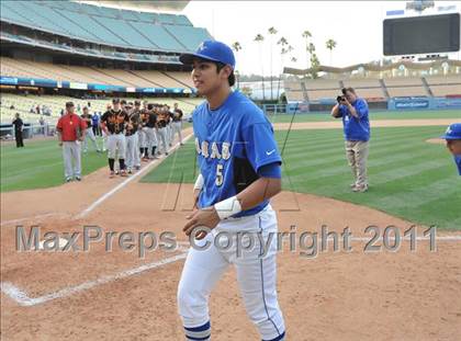 Thumbnail 3 in Palm Desert vs. Bishop Amat (CIF SS D4 Final) photogallery.