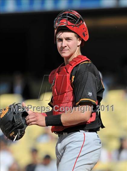 Thumbnail 3 in Palm Desert vs. Bishop Amat (CIF SS D4 Final) photogallery.