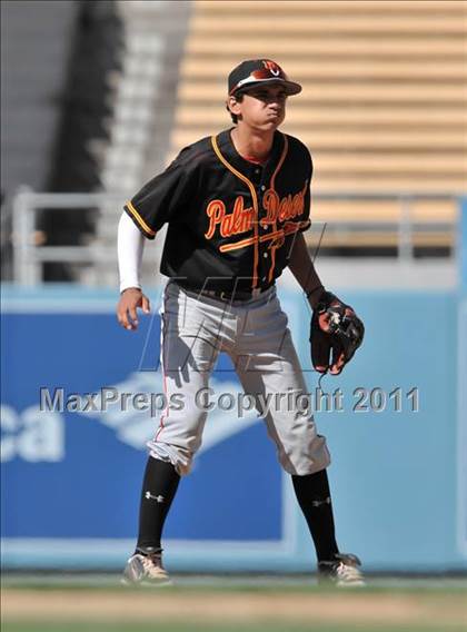 Thumbnail 3 in Palm Desert vs. Bishop Amat (CIF SS D4 Final) photogallery.
