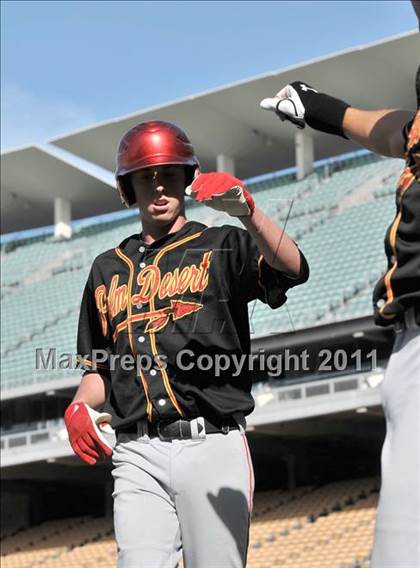 Thumbnail 3 in Palm Desert vs. Bishop Amat (CIF SS D4 Final) photogallery.