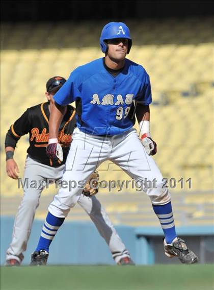 Thumbnail 2 in Palm Desert vs. Bishop Amat (CIF SS D4 Final) photogallery.