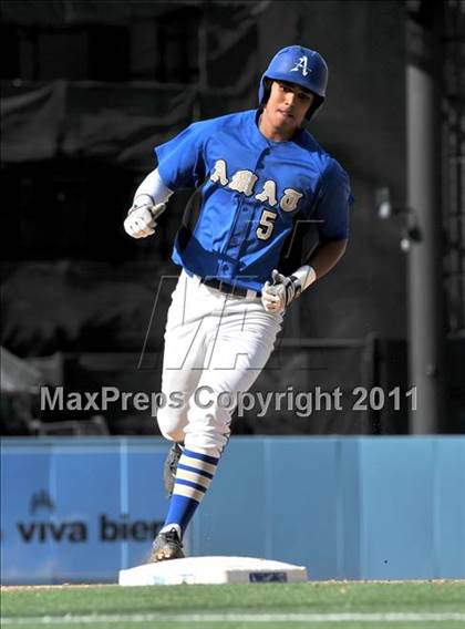 Thumbnail 1 in Palm Desert vs. Bishop Amat (CIF SS D4 Final) photogallery.