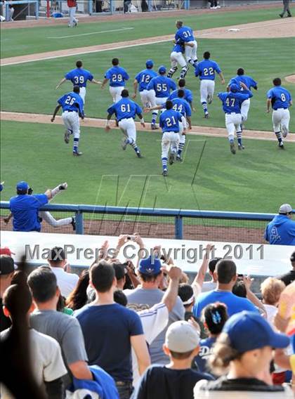 Thumbnail 2 in Palm Desert vs. Bishop Amat (CIF SS D4 Final) photogallery.