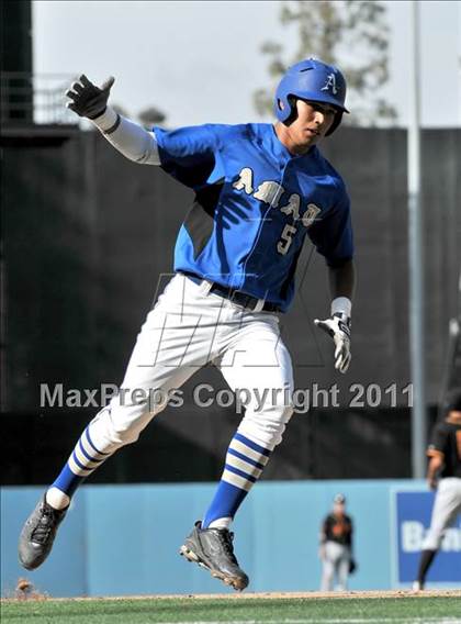 Thumbnail 1 in Palm Desert vs. Bishop Amat (CIF SS D4 Final) photogallery.