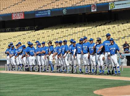 Thumbnail 3 in Palm Desert vs. Bishop Amat (CIF SS D4 Final) photogallery.
