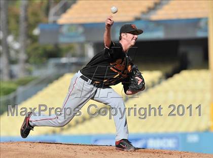 Thumbnail 3 in Palm Desert vs. Bishop Amat (CIF SS D4 Final) photogallery.