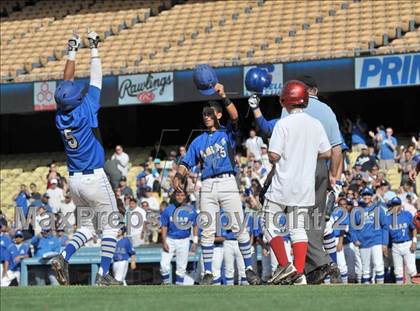Thumbnail 3 in Palm Desert vs. Bishop Amat (CIF SS D4 Final) photogallery.