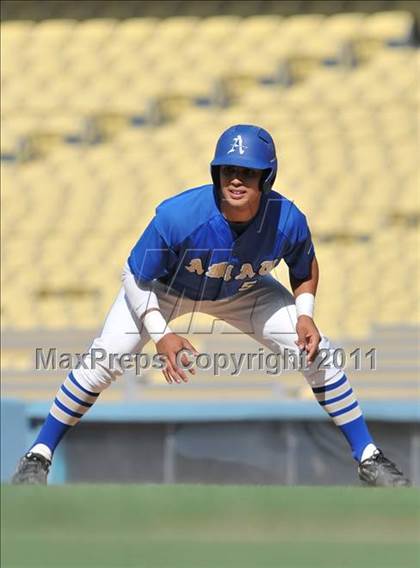 Thumbnail 3 in Palm Desert vs. Bishop Amat (CIF SS D4 Final) photogallery.
