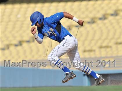 Thumbnail 3 in Palm Desert vs. Bishop Amat (CIF SS D4 Final) photogallery.