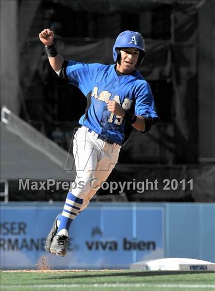Thumbnail 2 in Palm Desert vs. Bishop Amat (CIF SS D4 Final) photogallery.