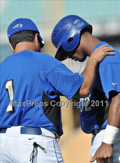 Thumbnail 1 in Palm Desert vs. Bishop Amat (CIF SS D4 Final) photogallery.