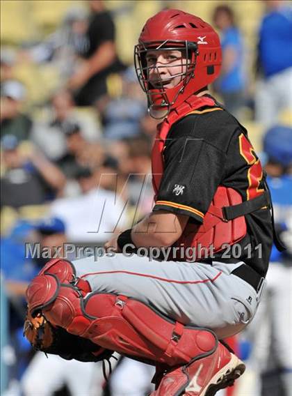 Thumbnail 3 in Palm Desert vs. Bishop Amat (CIF SS D4 Final) photogallery.