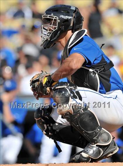 Thumbnail 1 in Palm Desert vs. Bishop Amat (CIF SS D4 Final) photogallery.