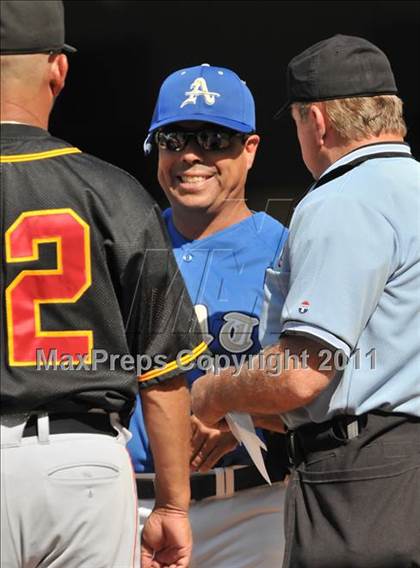 Thumbnail 1 in Palm Desert vs. Bishop Amat (CIF SS D4 Final) photogallery.
