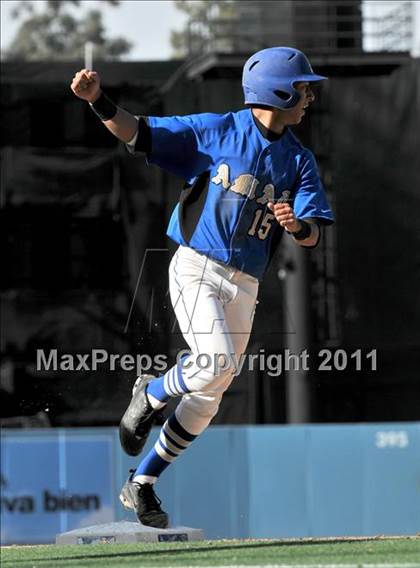 Thumbnail 2 in Palm Desert vs. Bishop Amat (CIF SS D4 Final) photogallery.