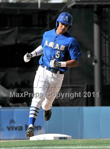 Thumbnail 2 in Palm Desert vs. Bishop Amat (CIF SS D4 Final) photogallery.