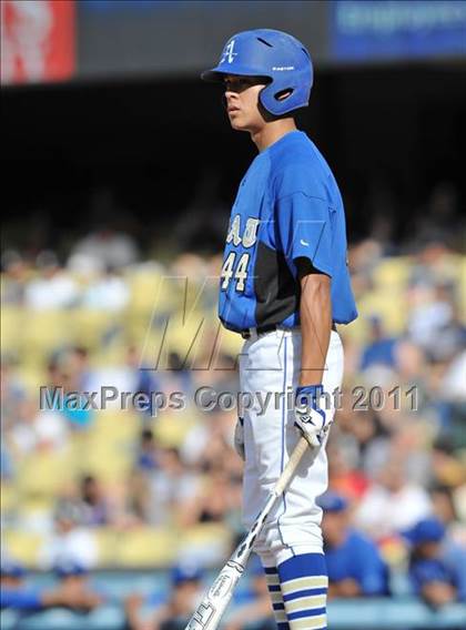 Thumbnail 3 in Palm Desert vs. Bishop Amat (CIF SS D4 Final) photogallery.
