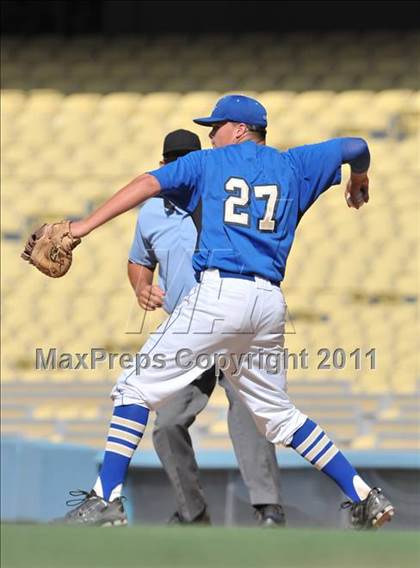 Thumbnail 2 in Palm Desert vs. Bishop Amat (CIF SS D4 Final) photogallery.