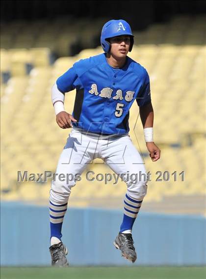 Thumbnail 1 in Palm Desert vs. Bishop Amat (CIF SS D4 Final) photogallery.