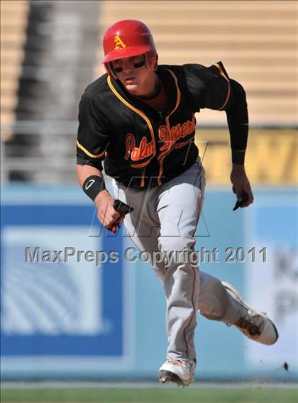 Thumbnail 3 in Palm Desert vs. Bishop Amat (CIF SS D4 Final) photogallery.