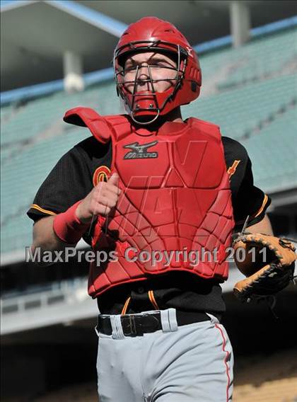 Thumbnail 3 in Palm Desert vs. Bishop Amat (CIF SS D4 Final) photogallery.