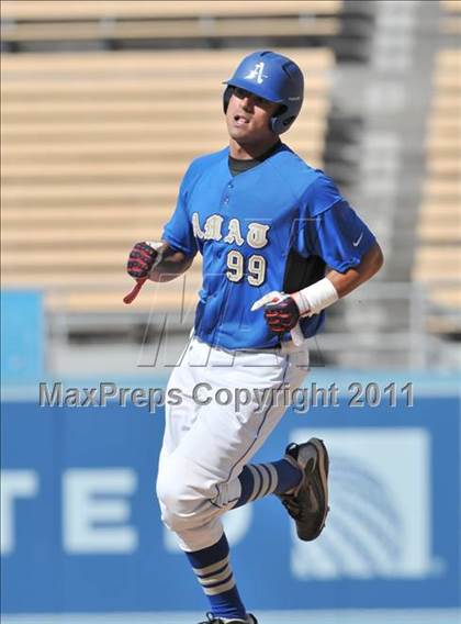 Thumbnail 3 in Palm Desert vs. Bishop Amat (CIF SS D4 Final) photogallery.