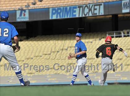 Thumbnail 1 in Palm Desert vs. Bishop Amat (CIF SS D4 Final) photogallery.