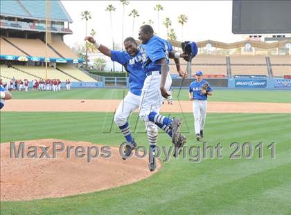 Thumbnail 1 in Palm Desert vs. Bishop Amat (CIF SS D4 Final) photogallery.