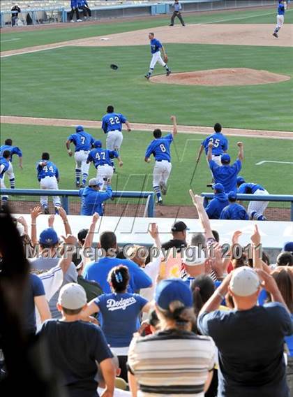 Thumbnail 1 in Palm Desert vs. Bishop Amat (CIF SS D4 Final) photogallery.