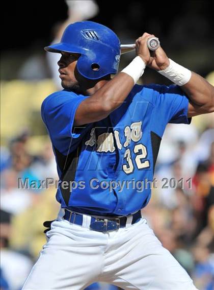 Thumbnail 2 in Palm Desert vs. Bishop Amat (CIF SS D4 Final) photogallery.